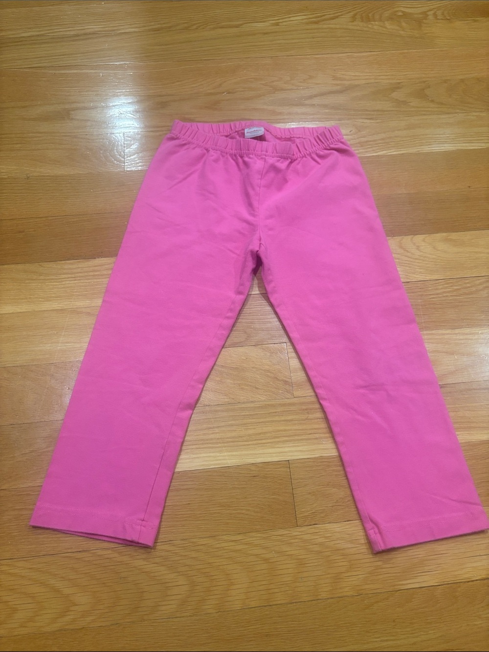 Hanna Andersson Bright Pink Cotton Leggings